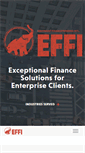 Mobile Screenshot of effifinance.com